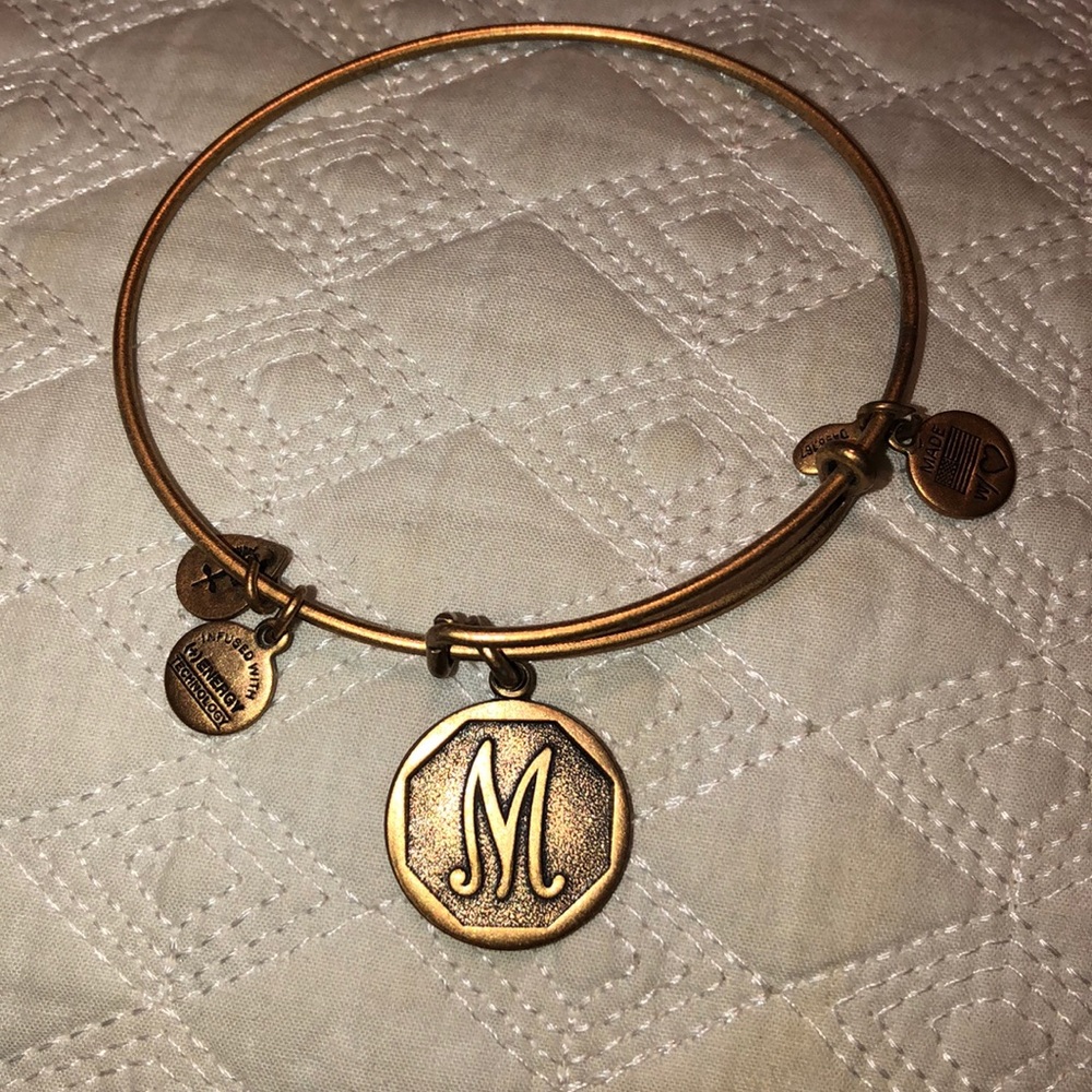 “M” Alex and Ani Bracelet